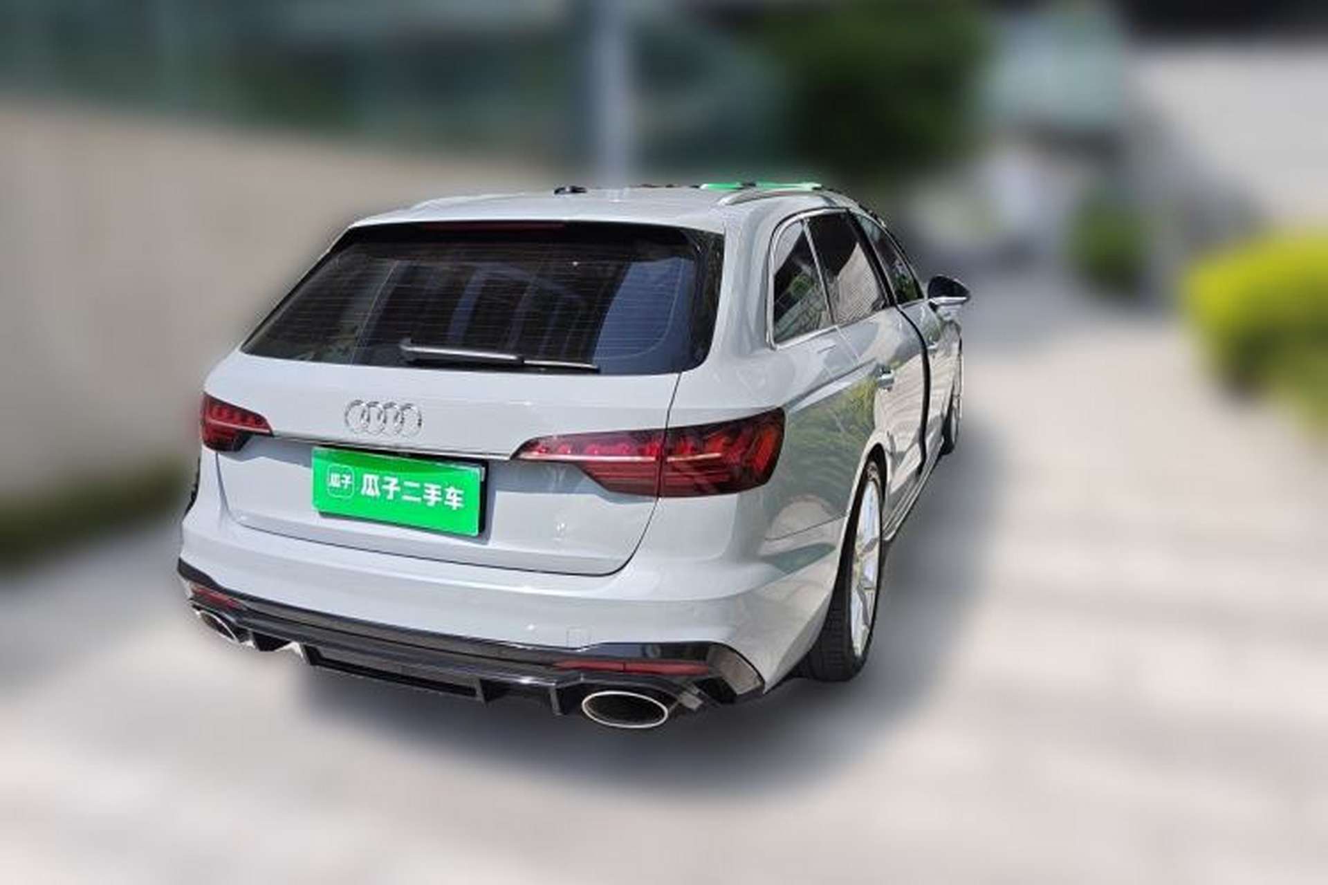 Used Audi A4 2021 Avant Futurist 40 TFSI Stylish and Dynamic Model Rear Right 45 Deg