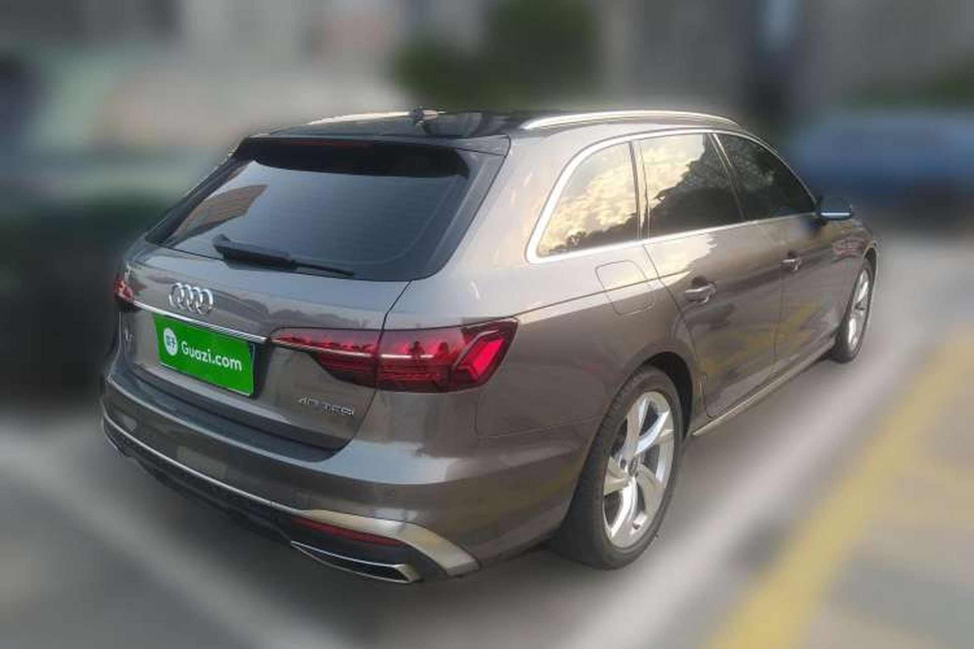 Used Audi A4 2021 Avant Futurist 40 TFSI Stylish and Dynamic Model Rear Right 45 Deg