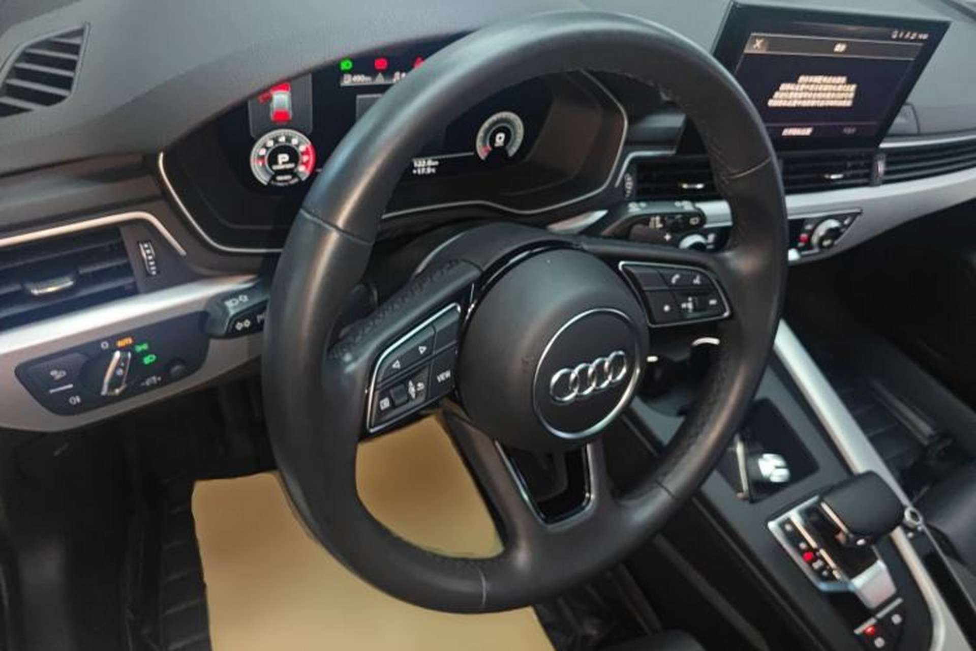 Used Audi A4 2021 Avant Futurist 40 TFSI Stylish and Dynamic Model Steering Wheel
