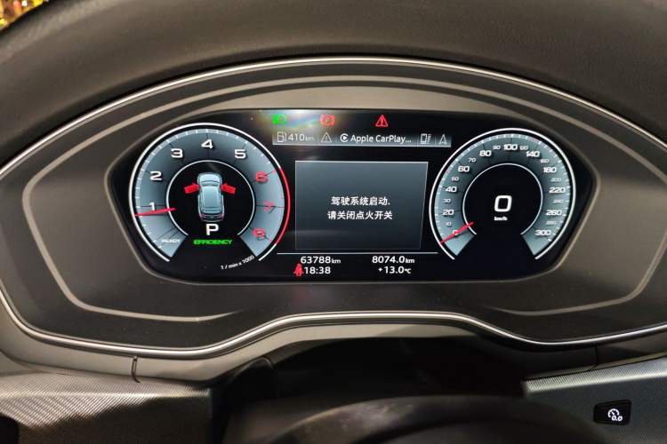 Used Audi A4 2021 Avant Avant-garde 40 TFSI Stylish and Elegant Model Odometer Close Up