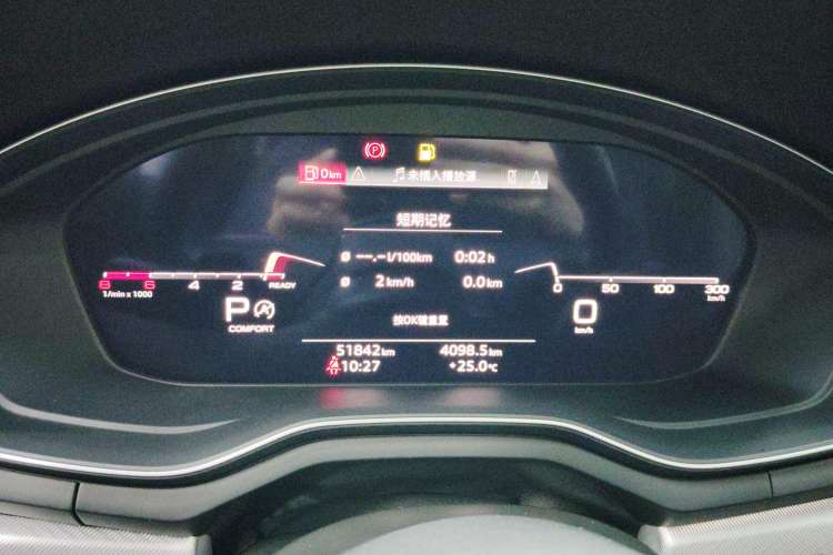 Used Audi A4 2021 Avant Futurist 40 TFSI Stylish and Dynamic Model Instrument Cluster