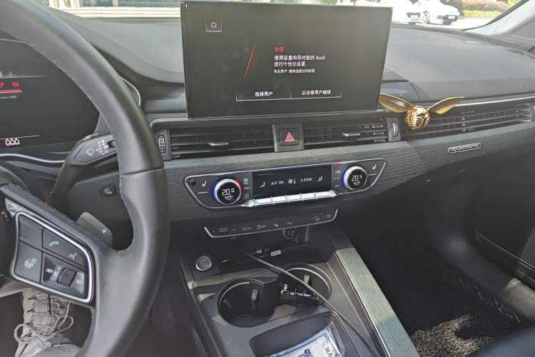 Used Audi A4 2022 allroad quattro Snow Sports Edition Audio And AC Panel