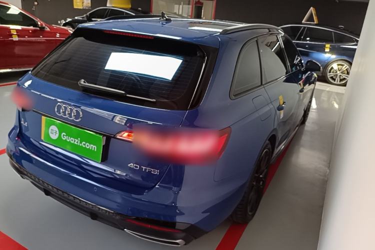 Used Audi A4 2022 Avant 40 TFSI Luxury Dynamic Model Rear Right 45 Deg