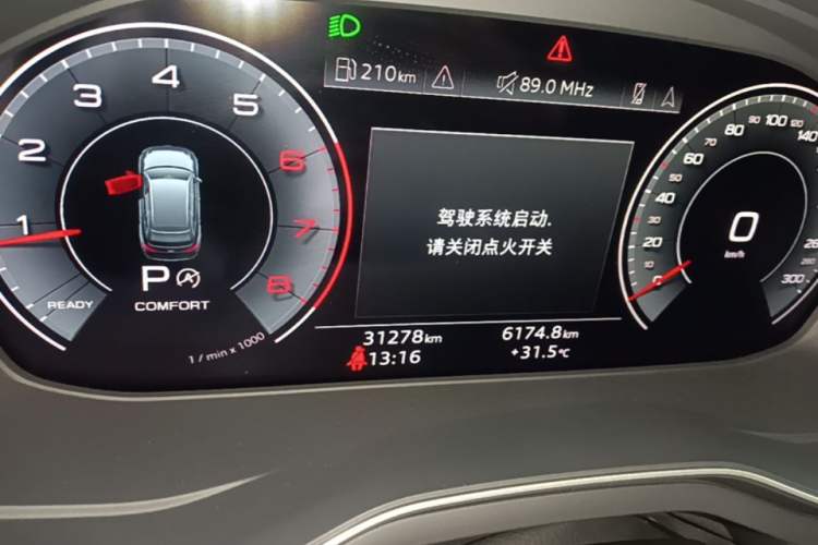 Used Audi A4 2024 Avant 40 TFSI Fashion Sport Model Instrument Cluster