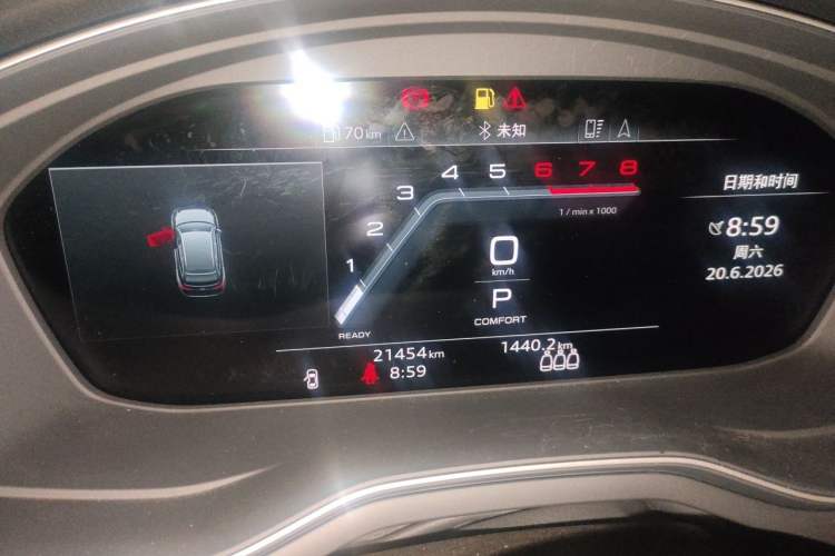 Used Audi A4 2024 Avant 40 TFSI Fashion Sport Model Instrument Cluster