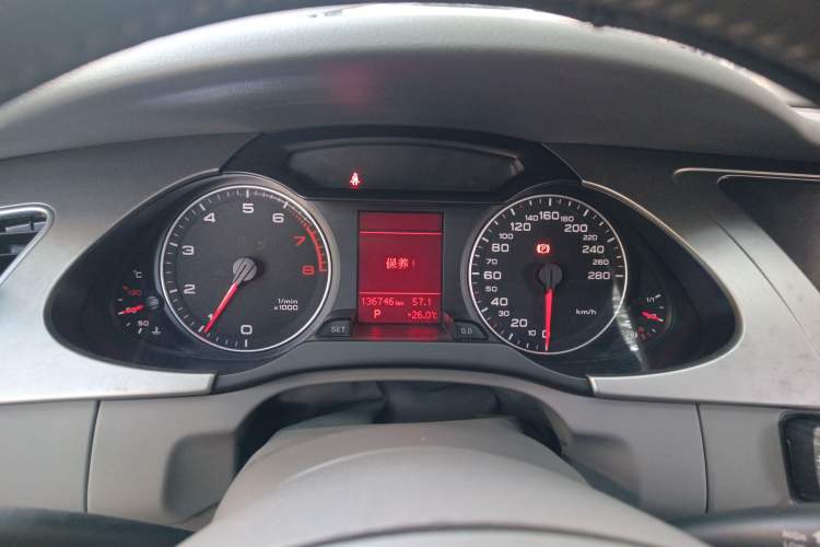Used Audi A4L 2009 2.0 TFSI Comfort Model Instrument Cluster