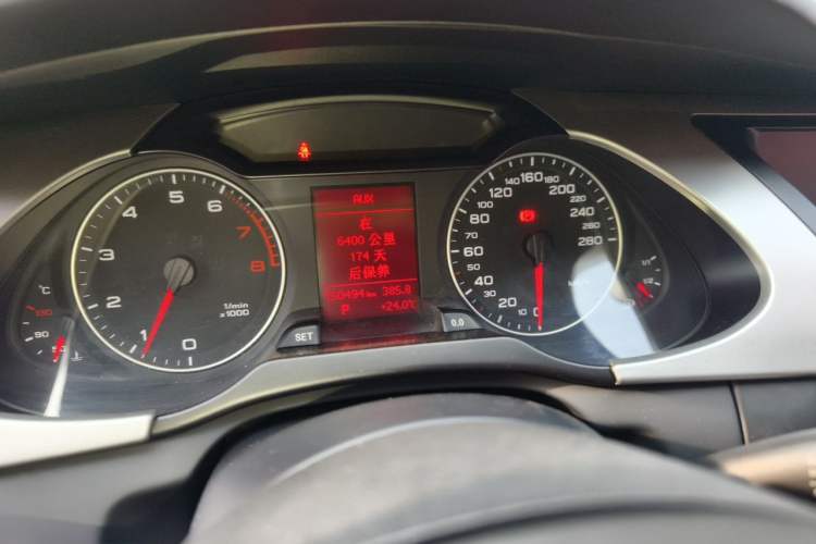 Used Audi A4L 2010 1.8 TFSI Comfort Model Instrument Cluster
