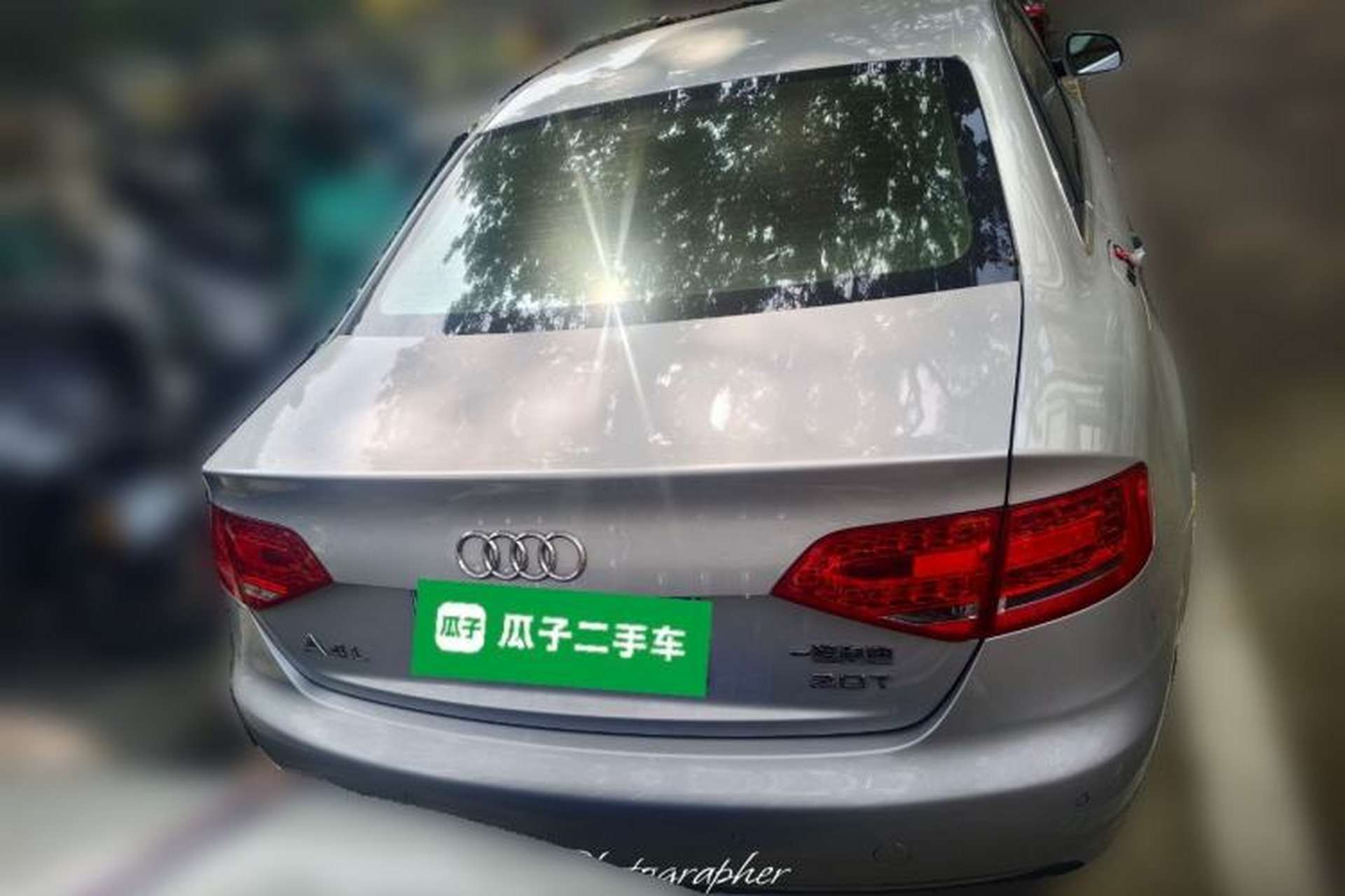 Used Audi A4L 2010 2.0 TFSI Comfort Edition Rear