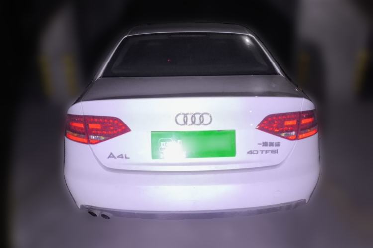 Used Audi A4L 2010 2.0 TFSI Standard Edition Rear
