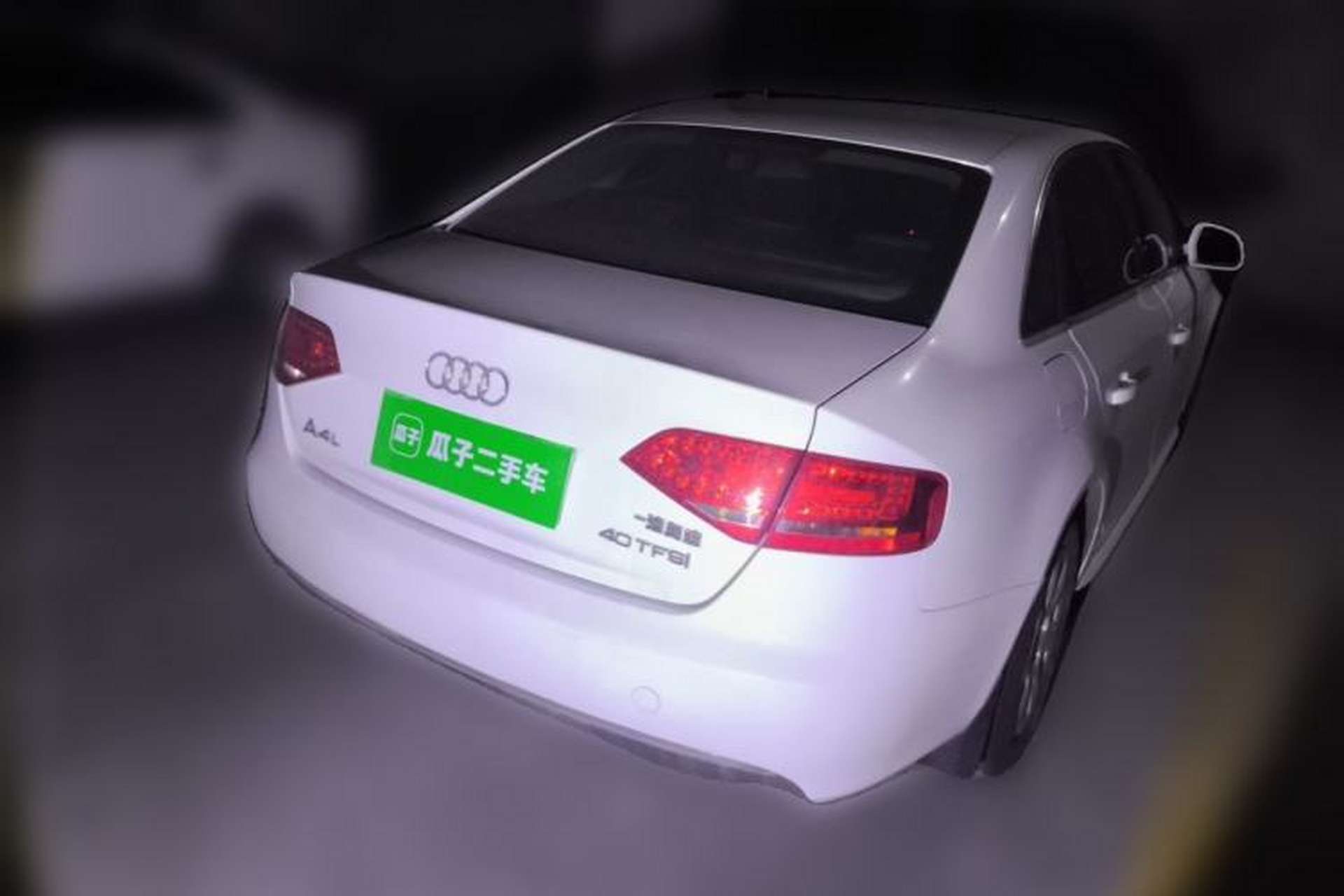 Used Audi A4L 2010 2.0 TFSI Standard Edition Rear Right 45 Deg