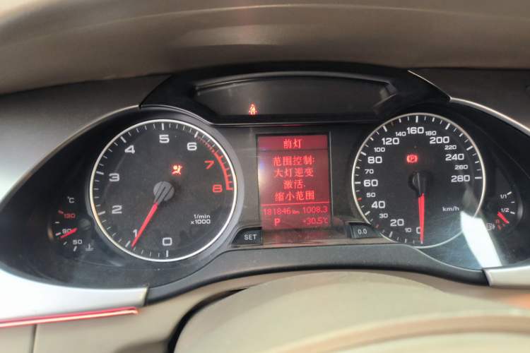Used Audi A4L 2011 2.0 TFSI Comfort Model Instrument Cluster