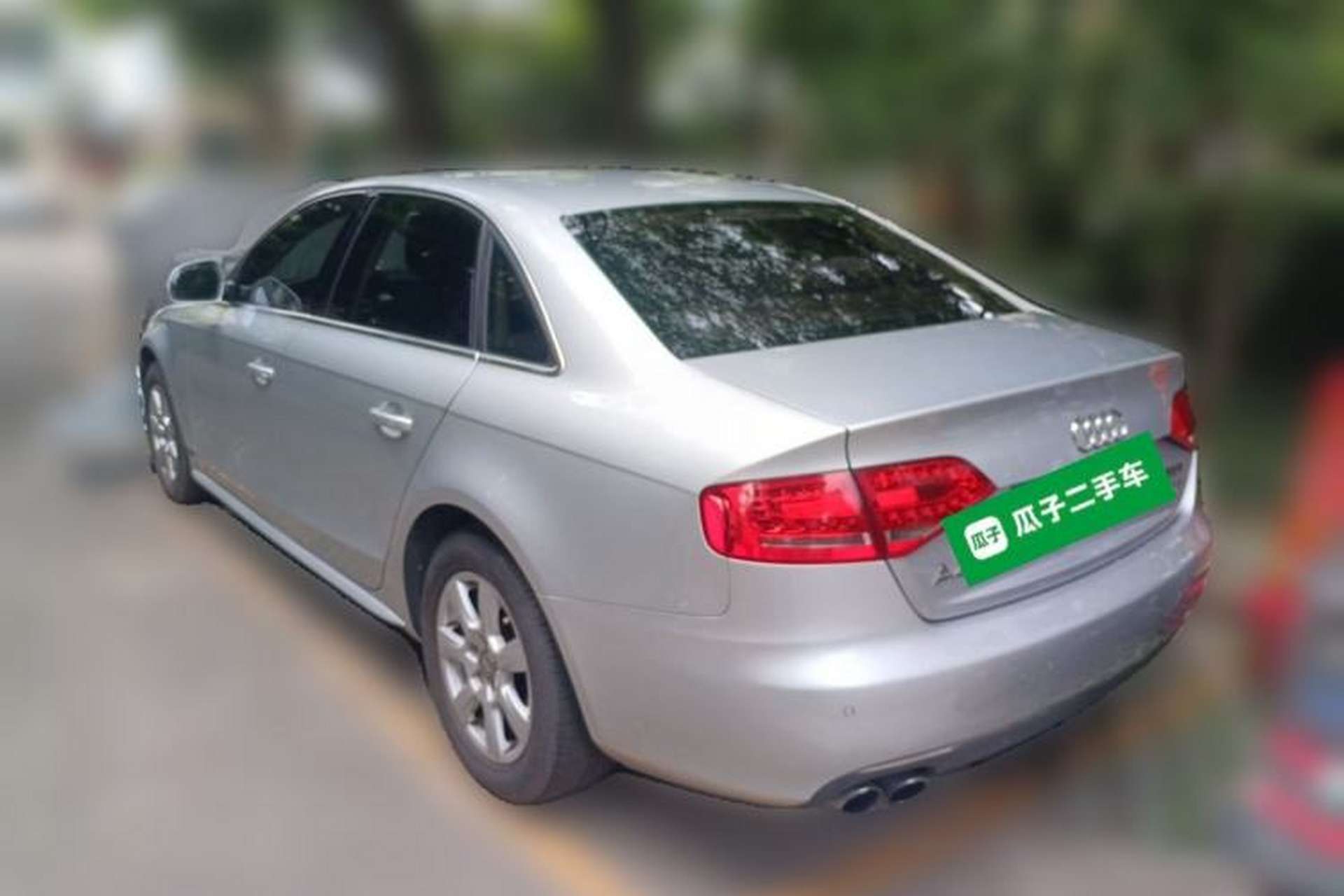 Used Audi A4L 2011 2.0 TFSI Comfort Model Rear Left 45 Deg