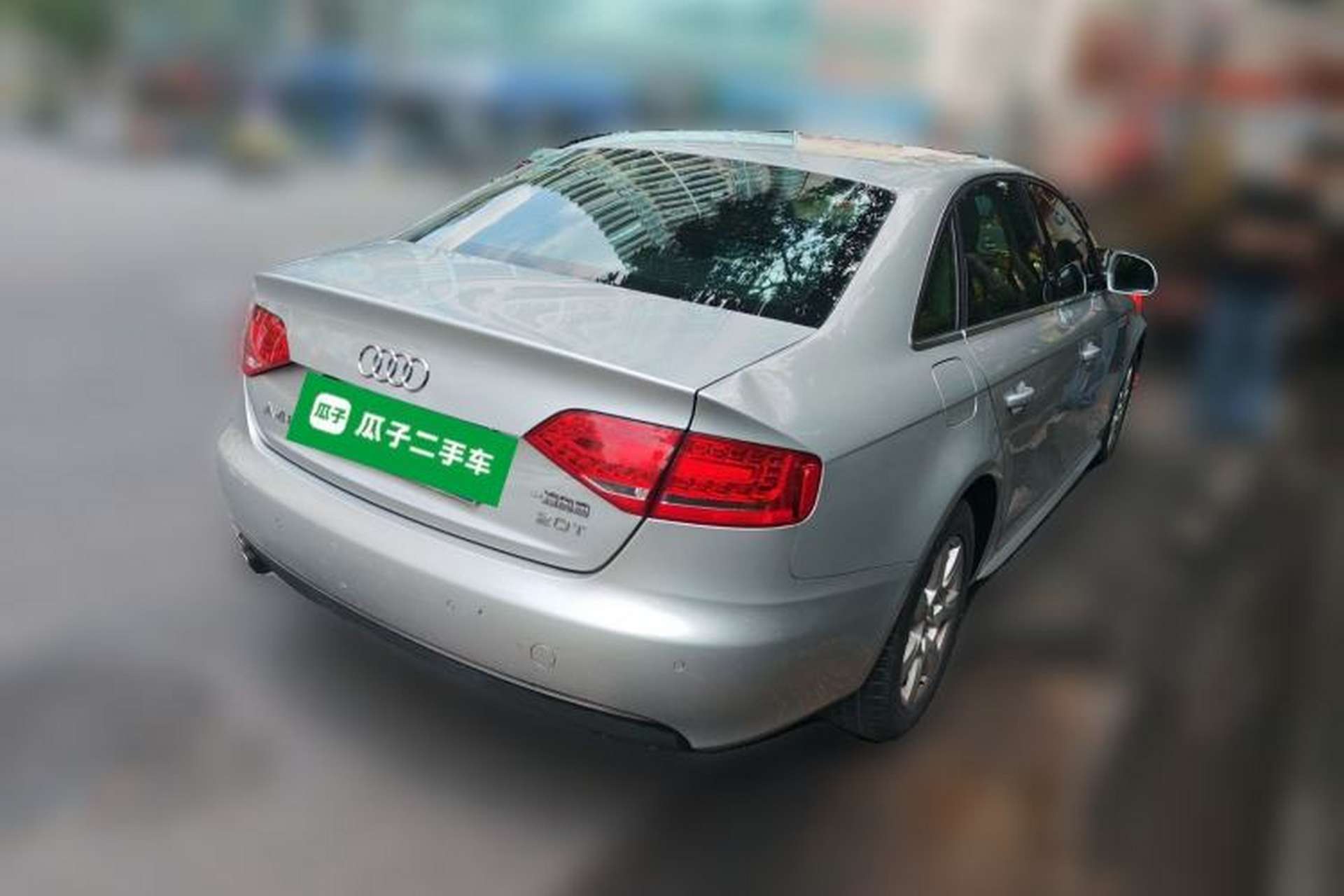 Used Audi A4L 2011 2.0 TFSI Comfort Model Rear Right 45 Deg