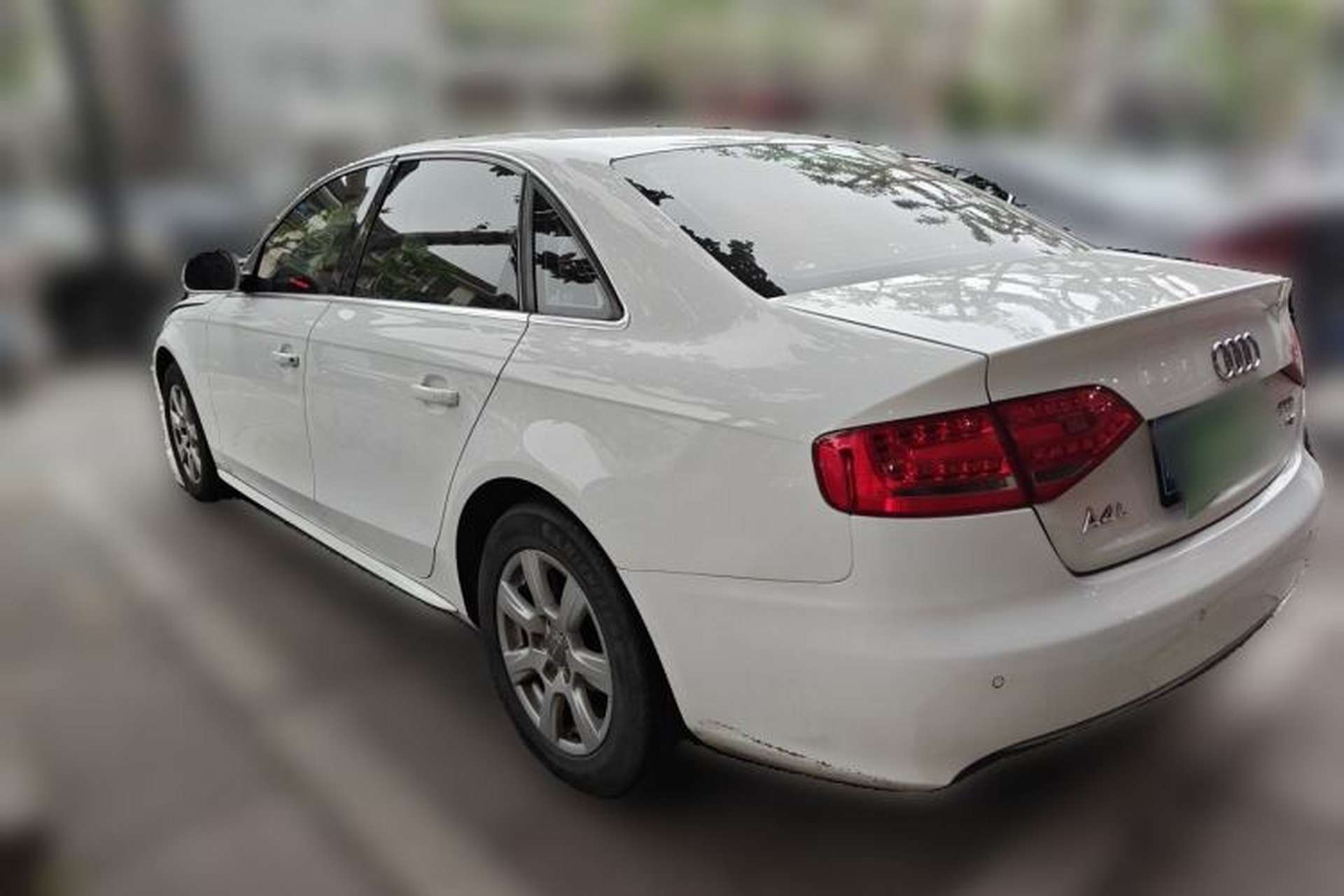 Used Audi A4L 2011 2.0 TFSI Standard Model Rear Left 45 Deg