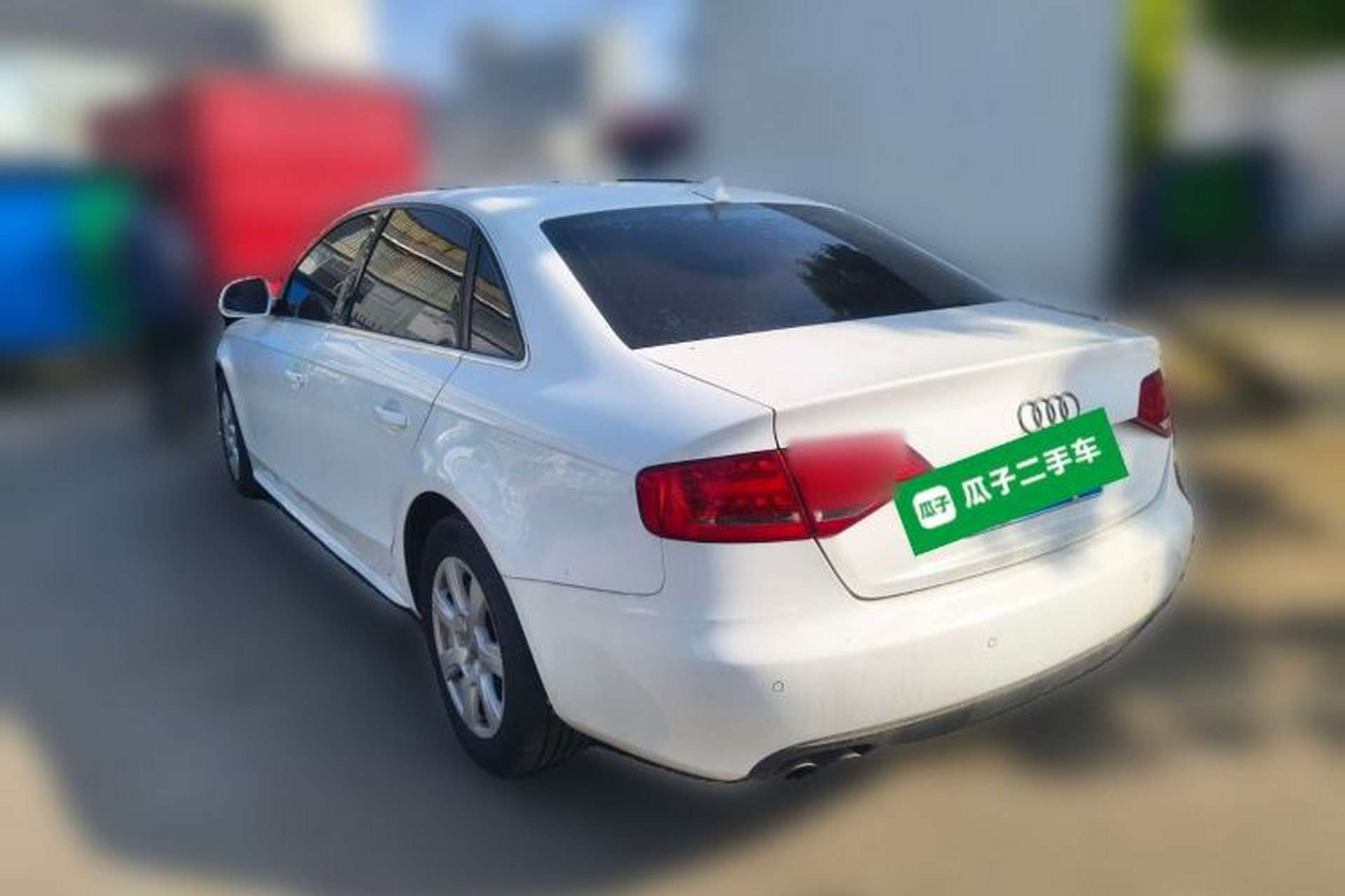Used Audi A4L 2011 2.0 TFSI Comfort Model Rear Left 45 Deg