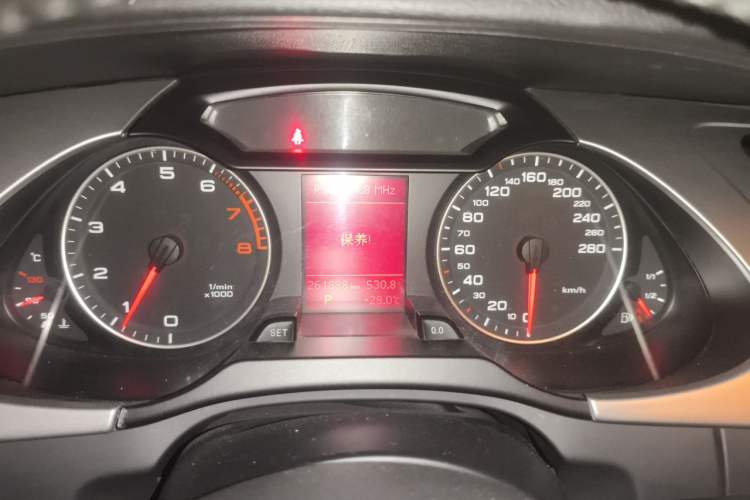 Used Audi A4L 2011 2.0 TFSI Comfort Model Instrument Cluster