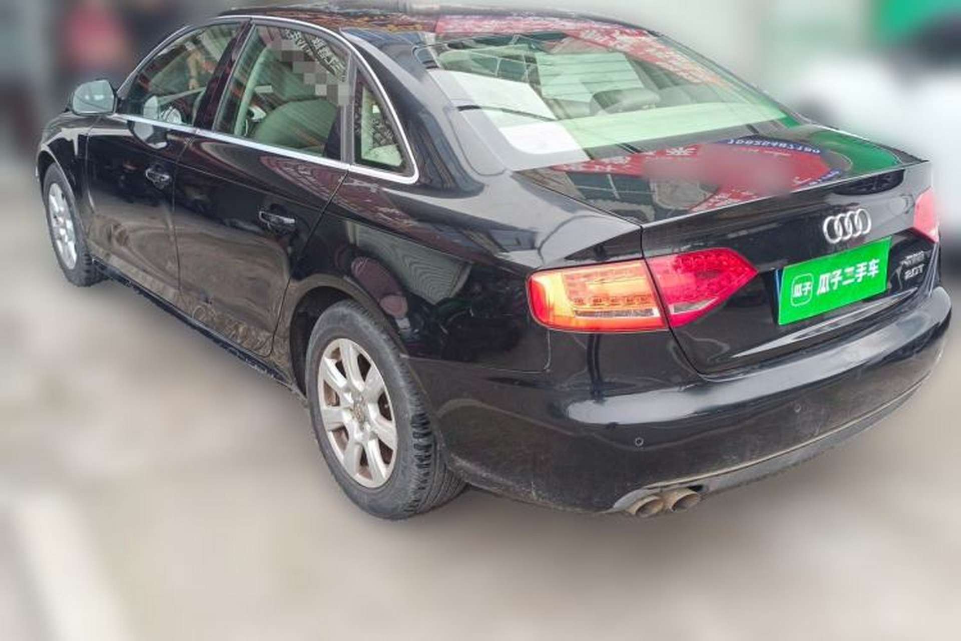 Used Audi A4L 2012 2.0 TFSI automatic standard version Rear Left 45 Deg