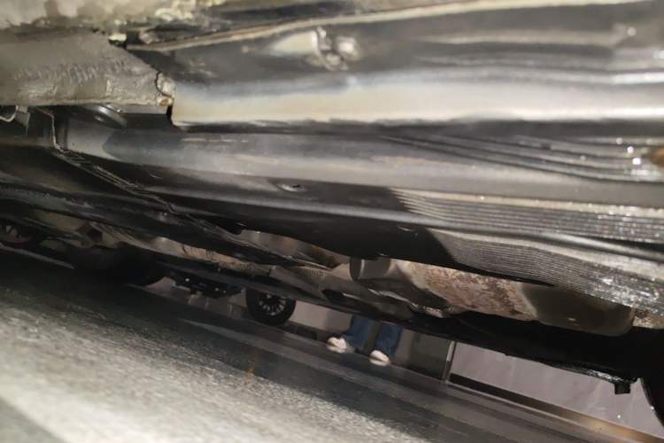 Used Audi A4L 2012 2.0 TFSI automatic Comfort trim level Chassis Rear Left