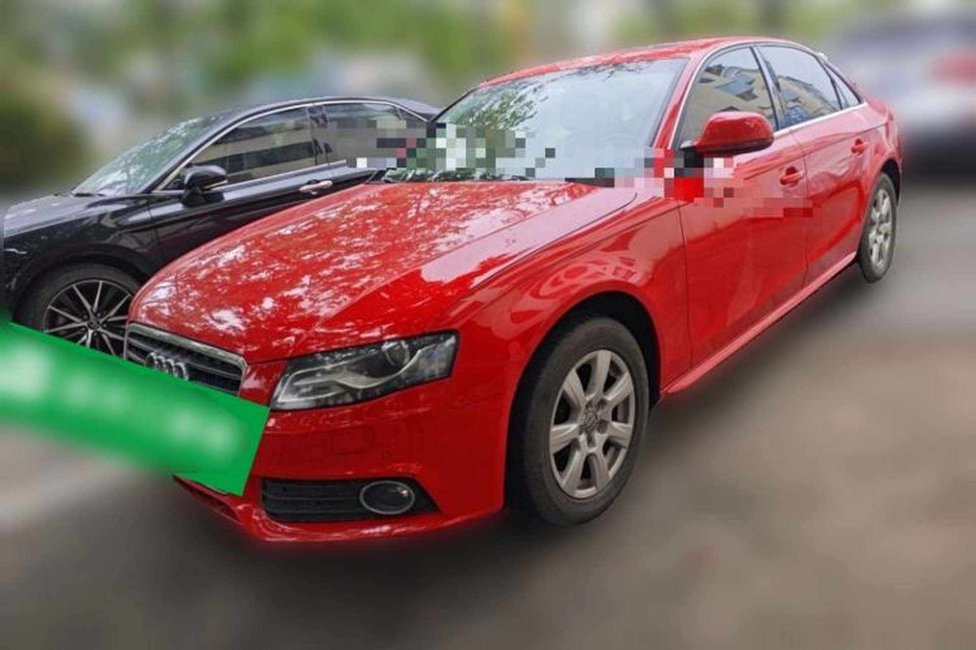 Used Audi A4L 2012 2.0 TFSI automatic Comfort trim level Front Left 45 Deg