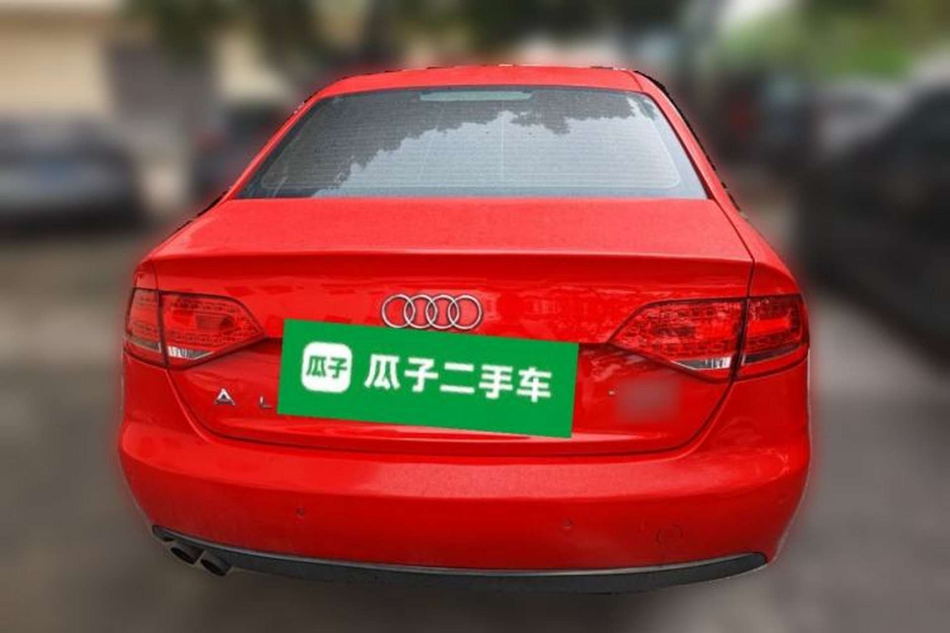 Used Audi A4L 2012 2.0 TFSI automatic Comfort trim level Rear