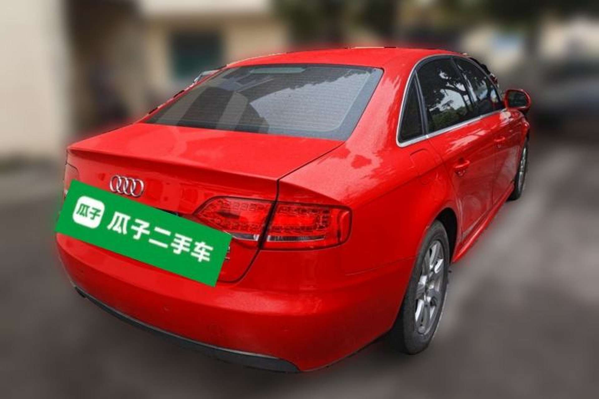 Used Audi A4L 2012 2.0 TFSI automatic Comfort trim level Rear Right 45 Deg