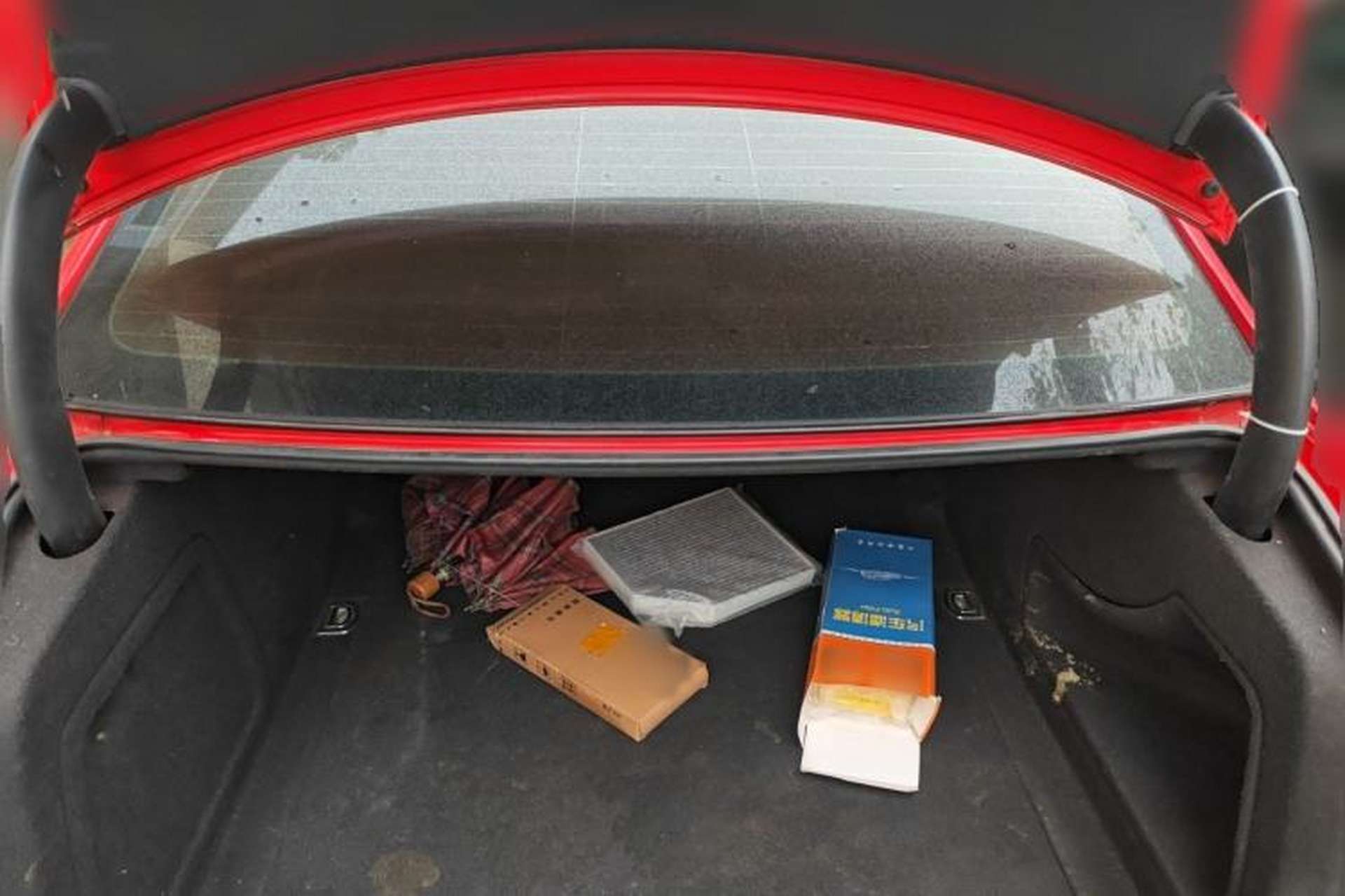 Used Audi A4L 2012 2.0 TFSI automatic Comfort trim level Trunk