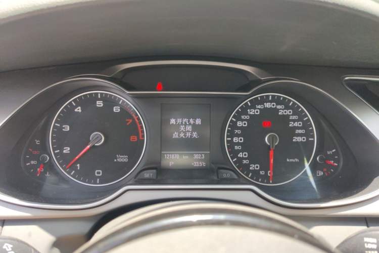 Used Audi A4L 2012 2.0 TFSI Automatic Technology Model Instrument Cluster
