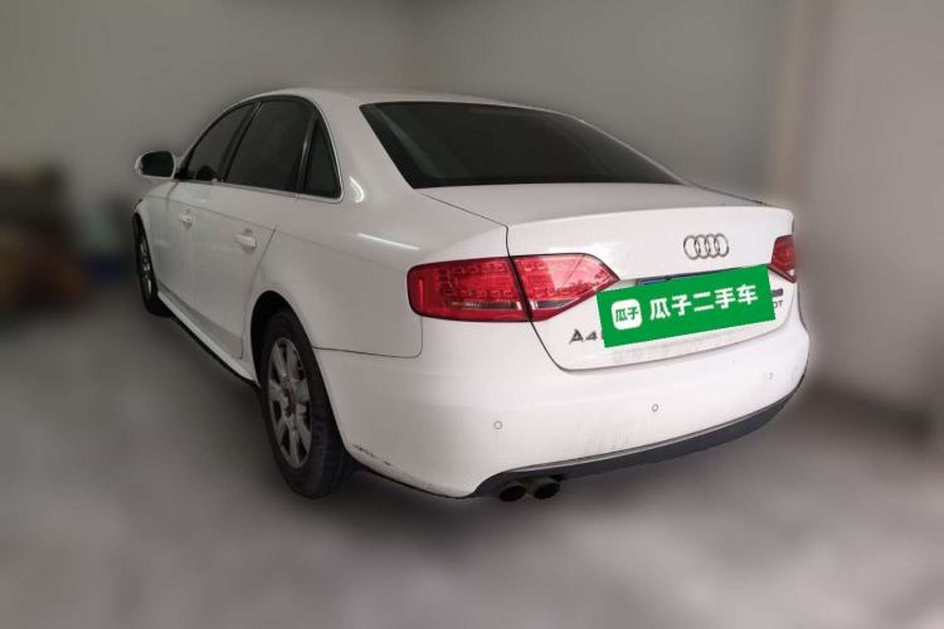Used Audi A4L 2012 2.0 TFSI automatic Comfort trim level Rear Left 45 Deg