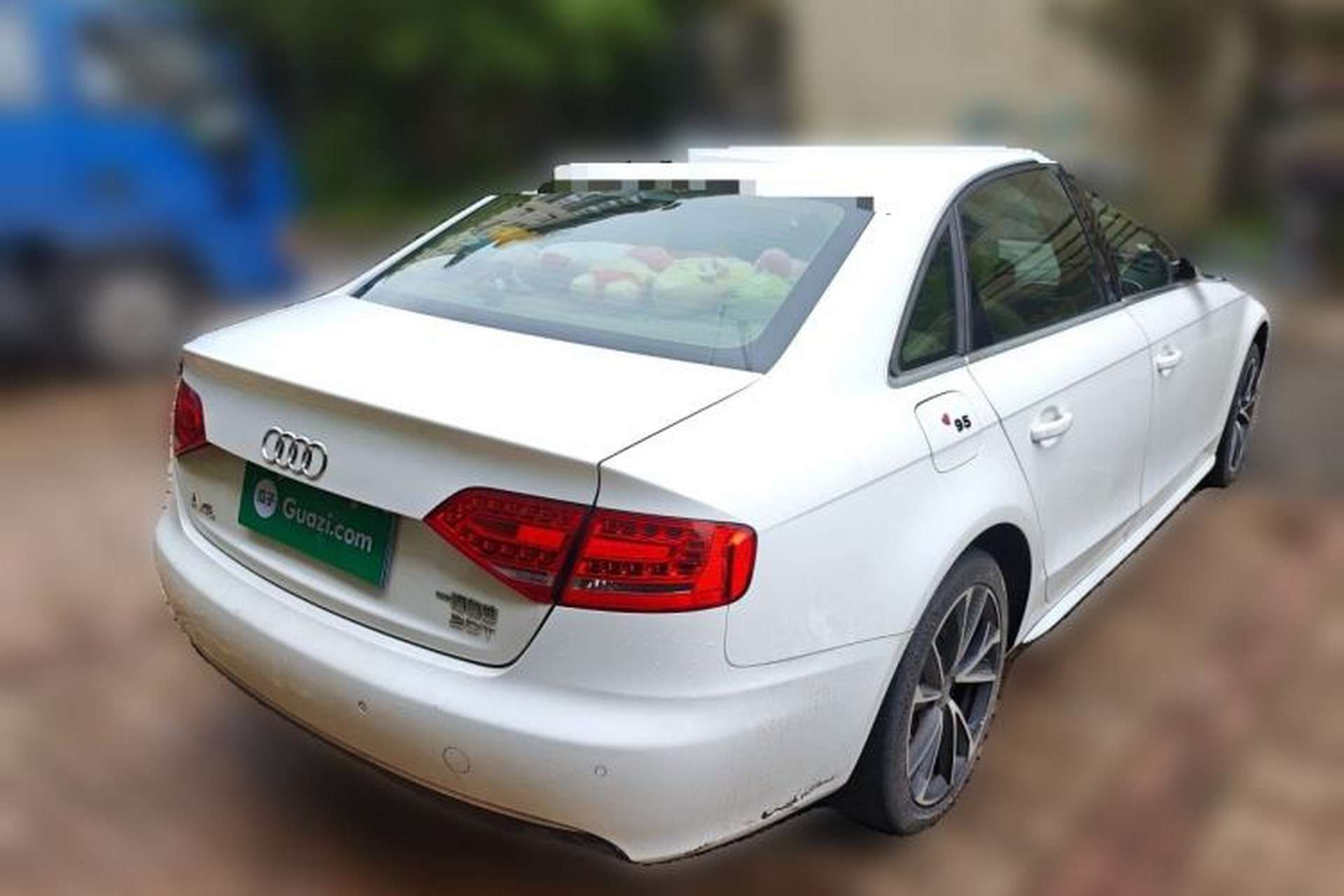 Used Audi A4L 2012 2.0 TFSI automatic Comfort trim level Rear Right 45 Deg