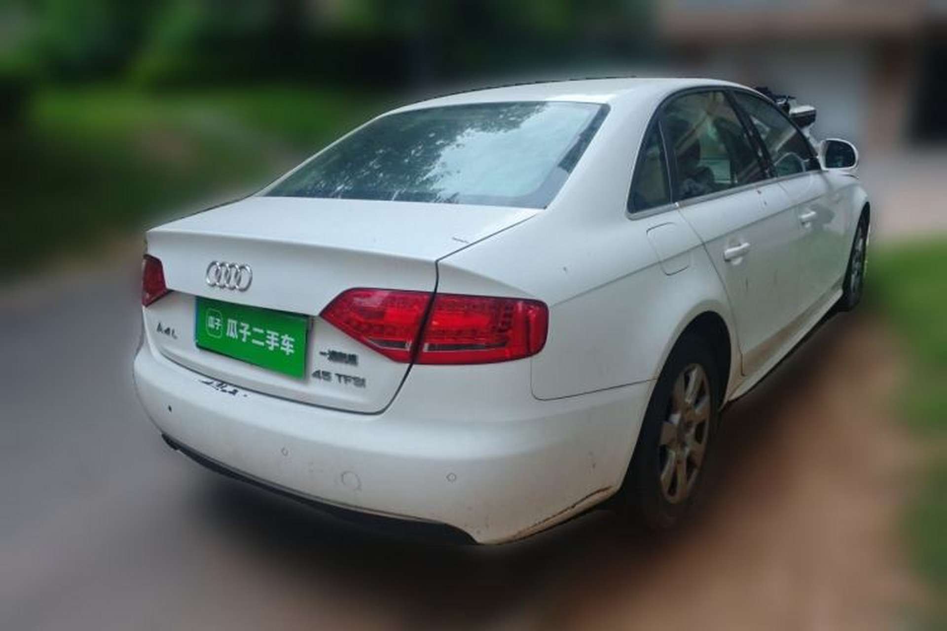Used Audi A4L 2012 2.0 TFSI automatic Comfort trim level Rear Right 45 Deg