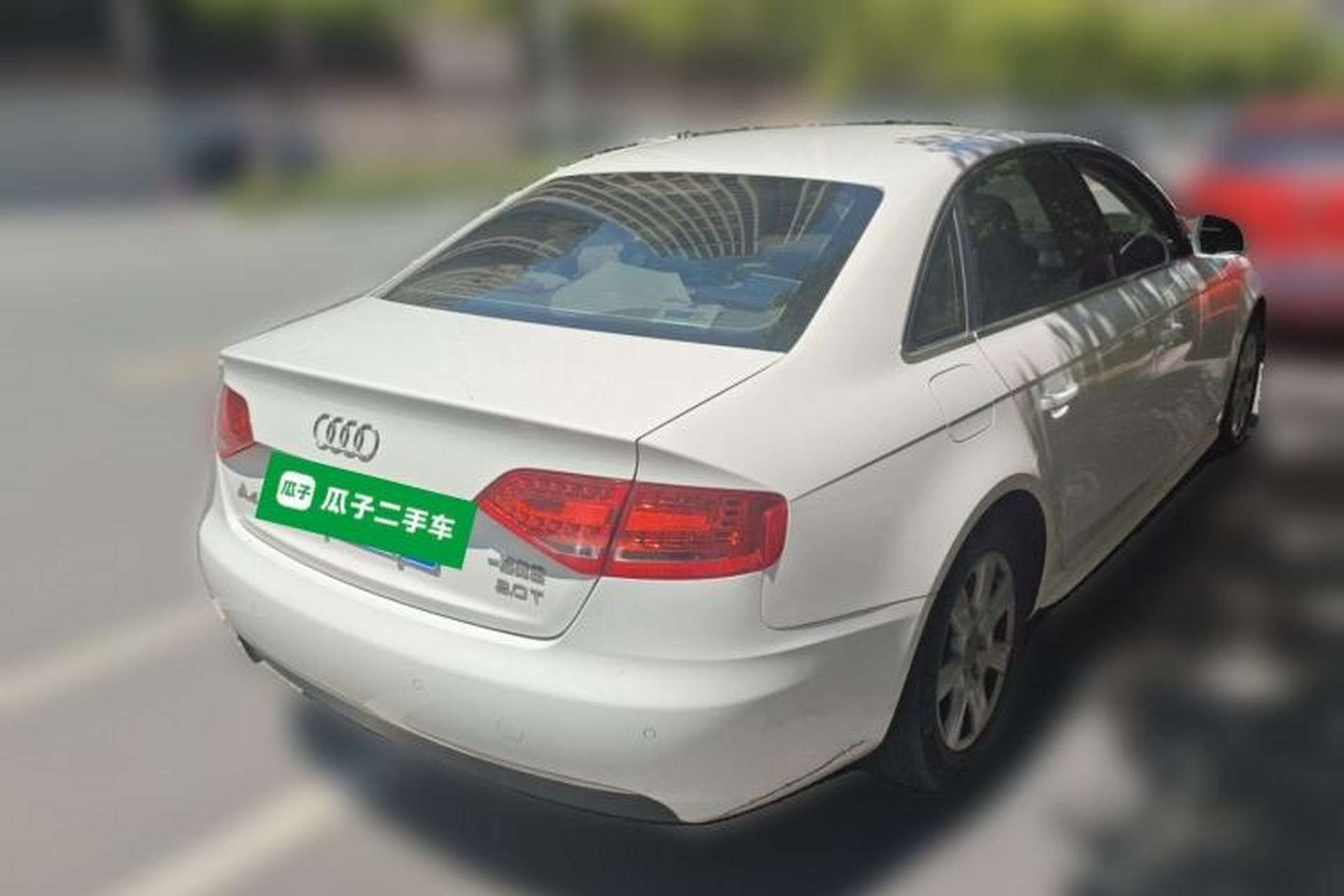 Used Audi A4L 2012 2.0 TFSI automatic Comfort trim level Rear Right 45 Deg