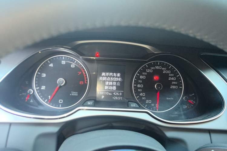 Used Audi A4L 2013 35 TFSI Automatic Standard Model Instrument Cluster