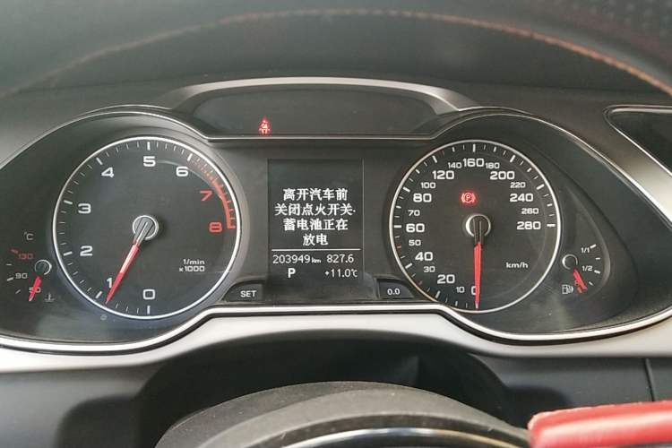 Used Audi A4L 2013 35 TFSI Automatic Standard Model Instrument Cluster