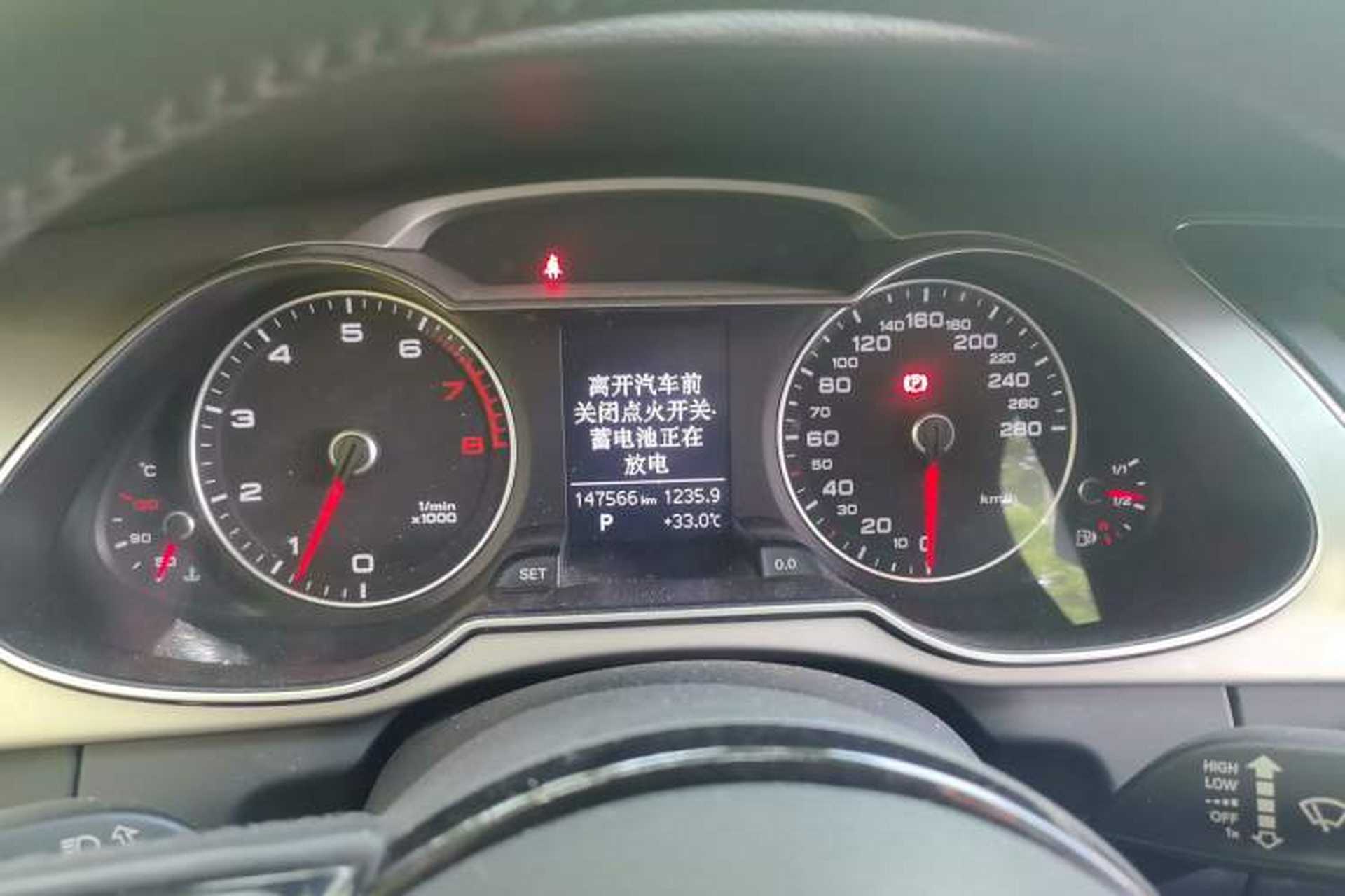 Used Audi A4L 2013 35 TFSI Automatic Standard Model Instrument Cluster