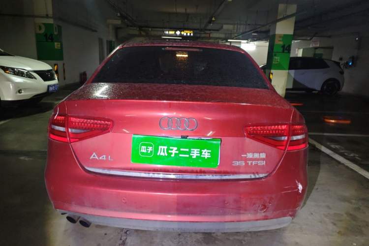 Used Audi A4L 2013 35 TFSI Automatic Comfort Model Rear