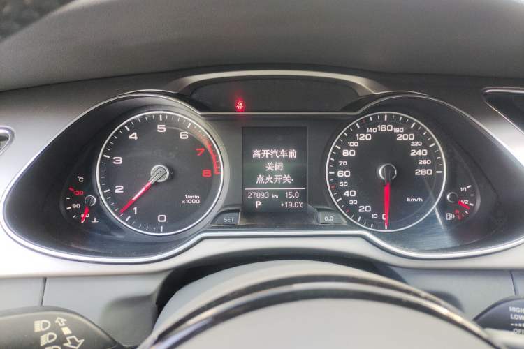 Used Audi A4L 2013 35 TFSI Automatic Standard Model Instrument Cluster