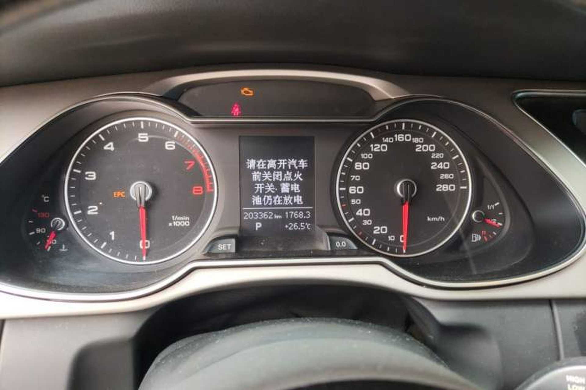 Used Audi A4L 2013 35 TFSI Automatic Standard Model Instrument Cluster