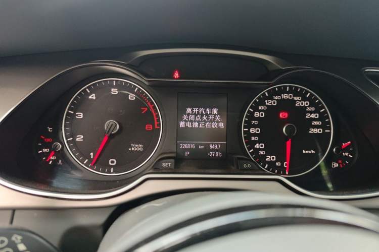 Used Audi A4L 2013 35 TFSI Automatic Technology Edition Instrument Cluster