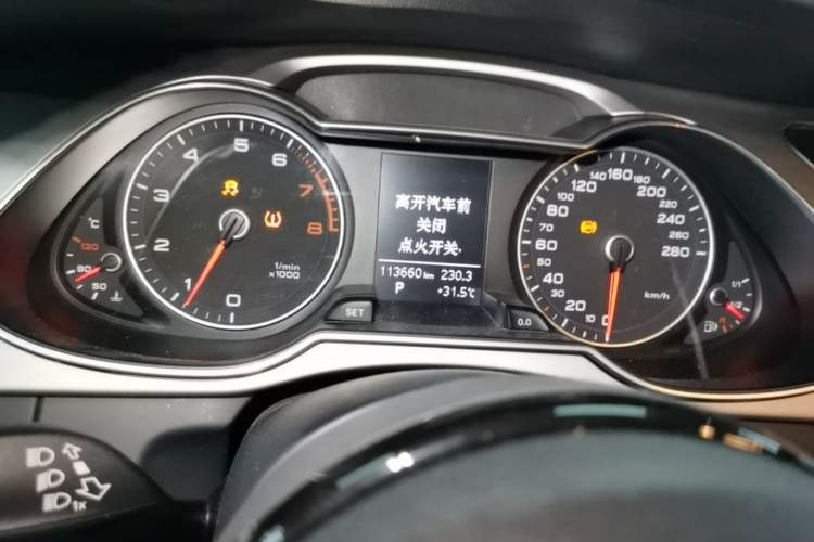 Used Audi A4L 2013 35 TFSI Automatic Standard Model Instrument Cluster