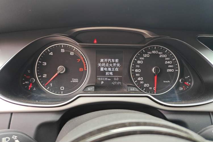 Used Audi A4L 2013 35 TFSI Automatic Comfort Model Instrument Cluster
