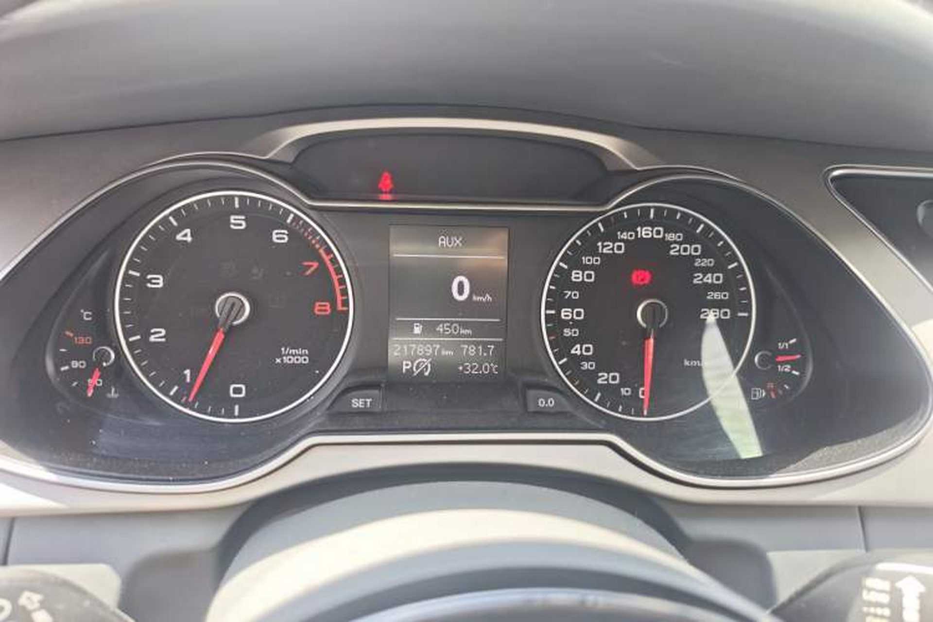 Used Audi A4L 2013 35 TFSI Automatic Comfort Model Instrument Cluster