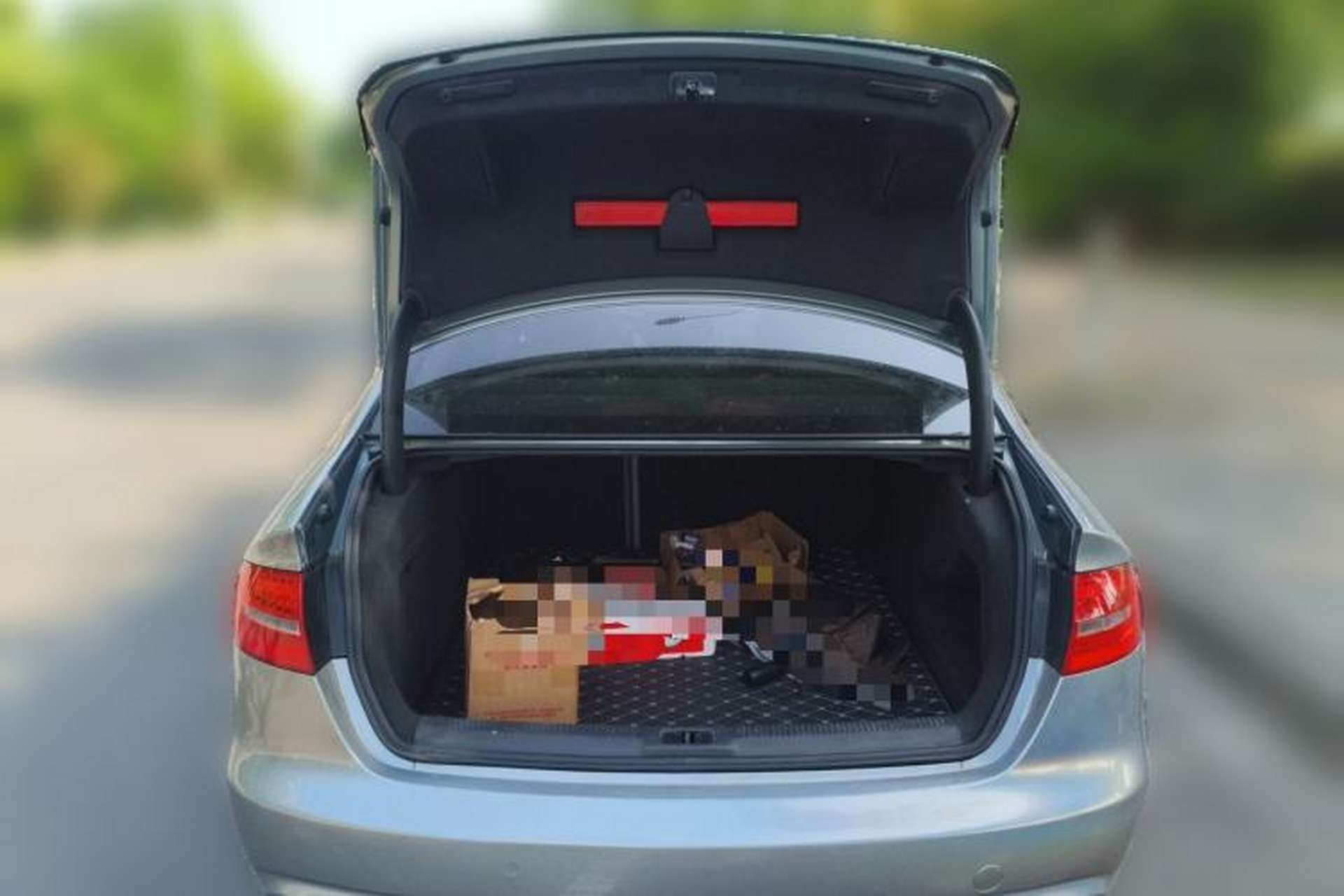 Used Audi A4L 2013 35 TFSI Automatic Technology Edition Trunk