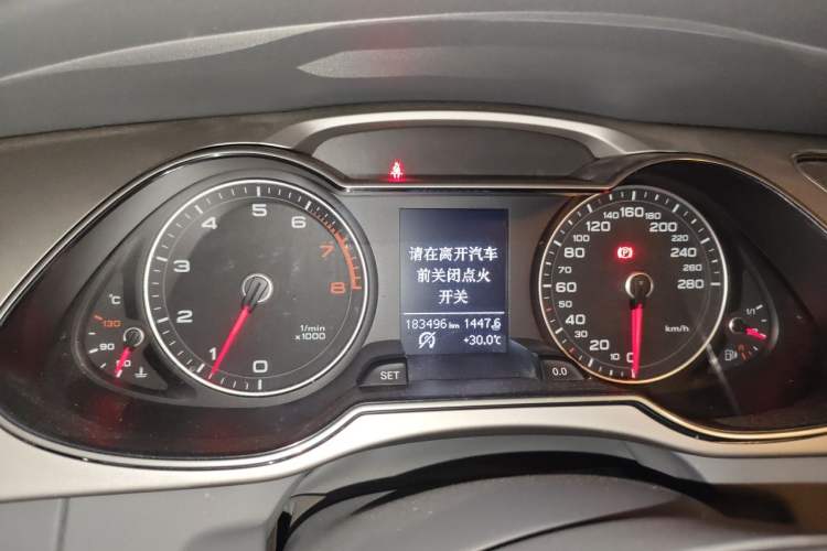 Used Audi A4L 2013 30 TFSI Manual Comfort Model Instrument Cluster