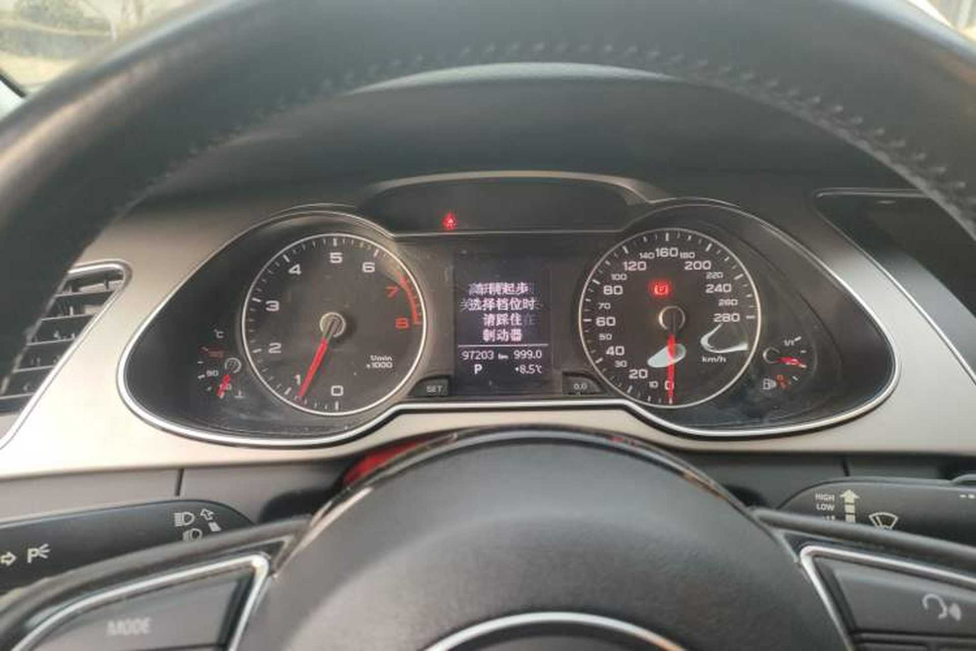 Used Audi A4L 2013 35 TFSI Automatic Comfort Model Instrument Cluster