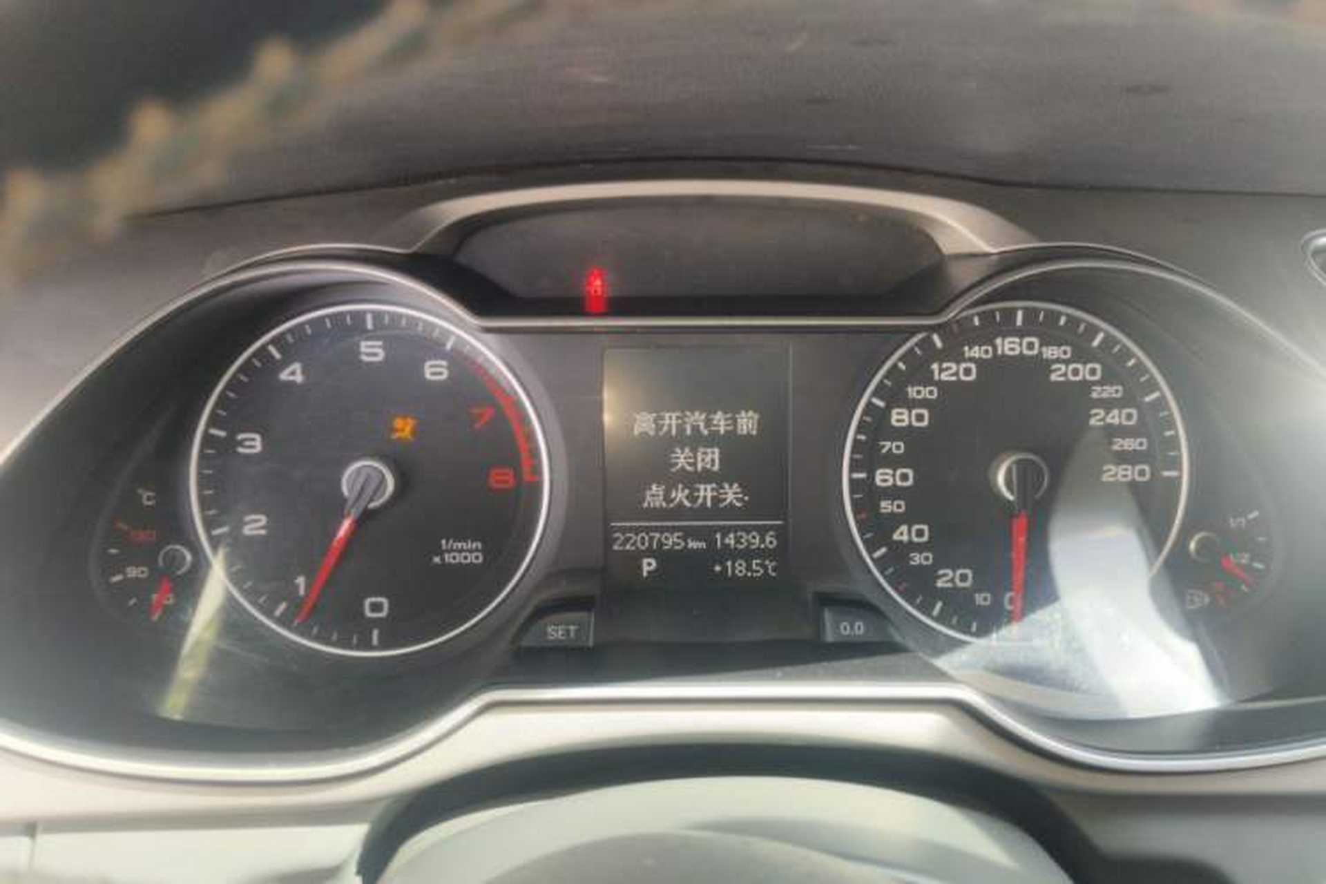 Used Audi A4L 2013 35 TFSI Automatic Standard Model Instrument Cluster