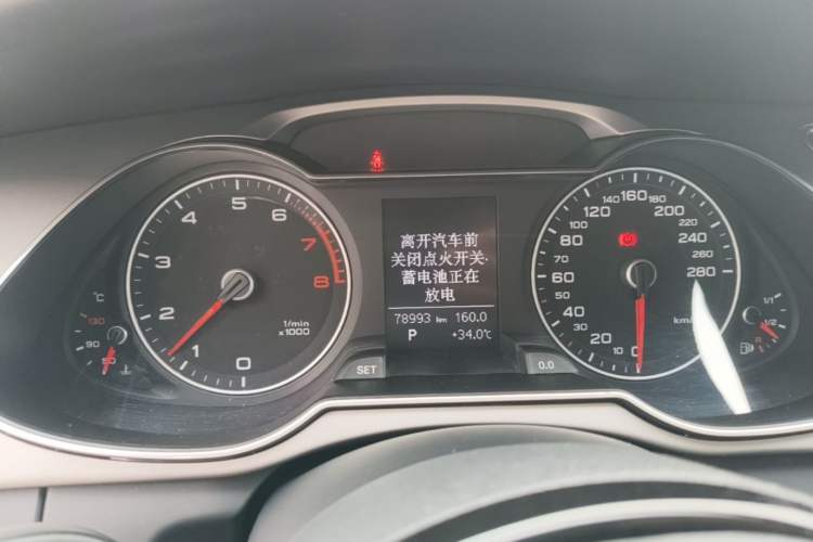 Used Audi A4L 2013 35 TFSI Automatic Comfort Model Instrument Cluster