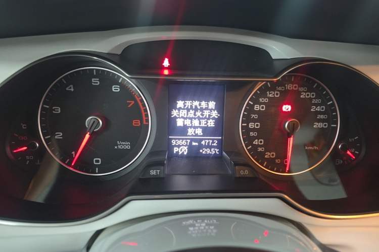 Used Audi A4L 2013 35 TFSI Automatic Standard Model Instrument Cluster