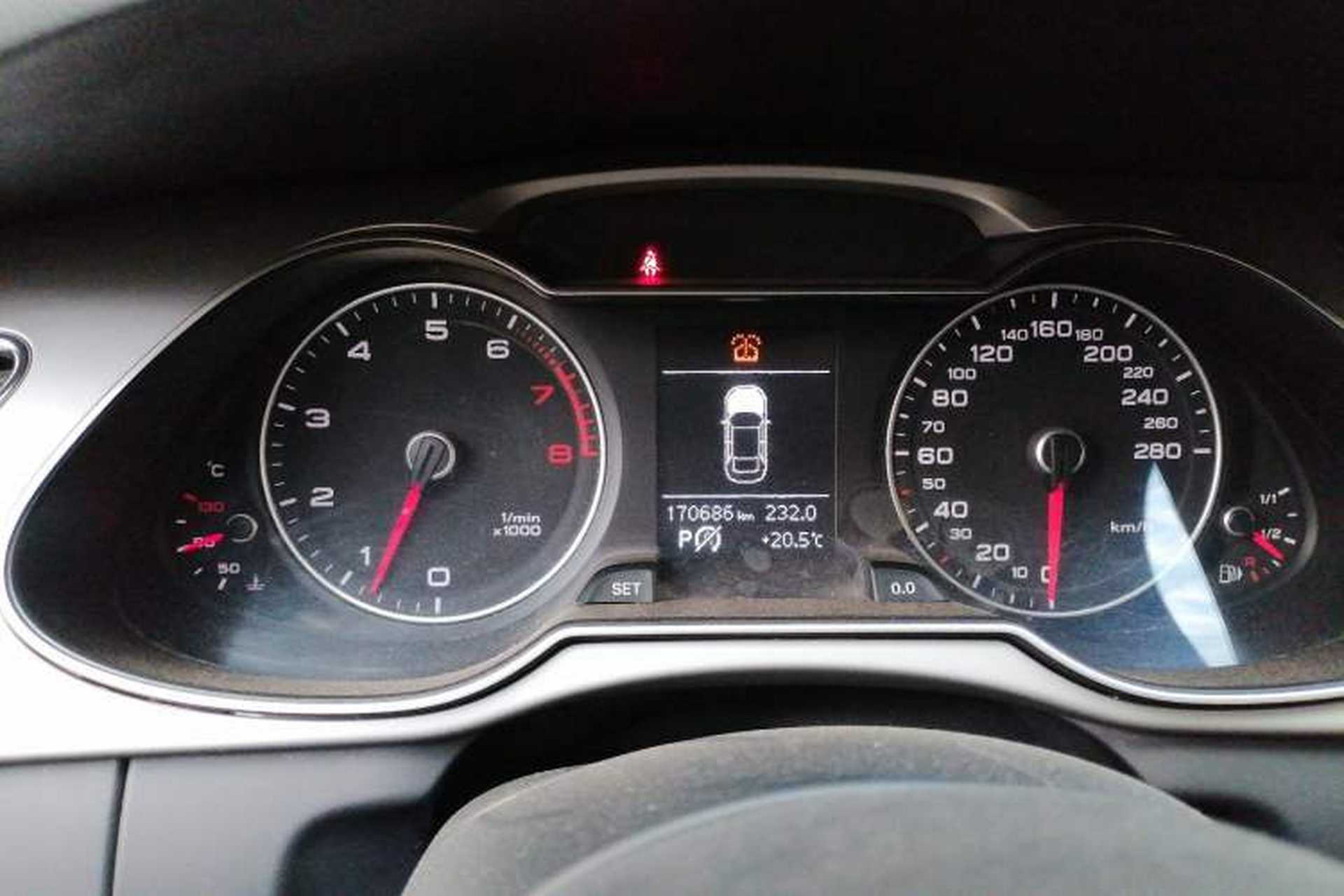 Used Audi A4L 2013 35 TFSI Automatic Comfort Model Instrument Cluster