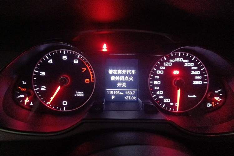 Used Audi A4L 2013 35 TFSI Automatic Standard Model Instrument Cluster
