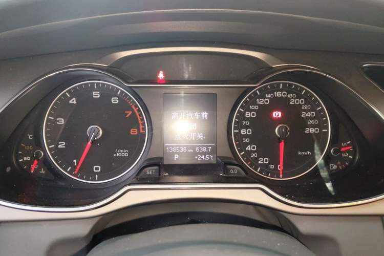 Used Audi A4L 2013 35 TFSI Automatic Comfort Model Instrument Cluster
